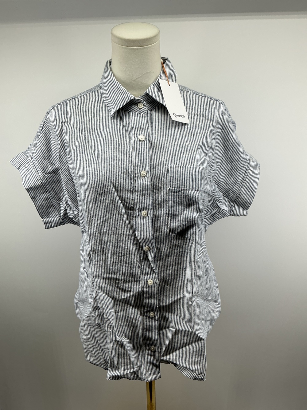 100% European Linen Camp Shirt